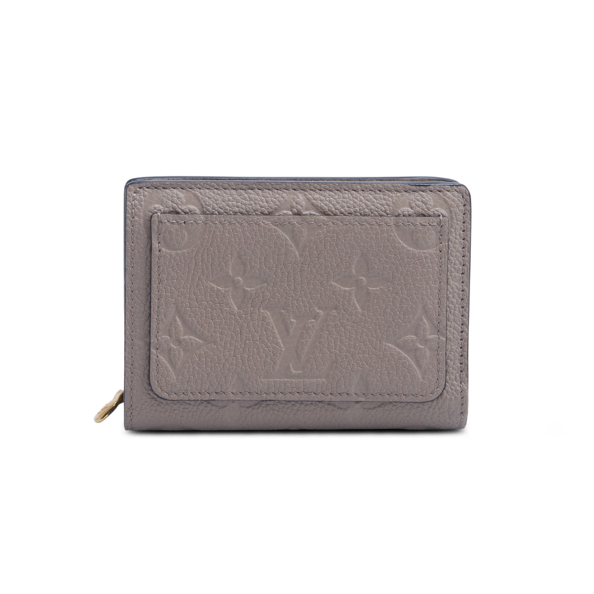 Louis Vuitton Turtledove Monogram Empreinte Leather Clea Wallet