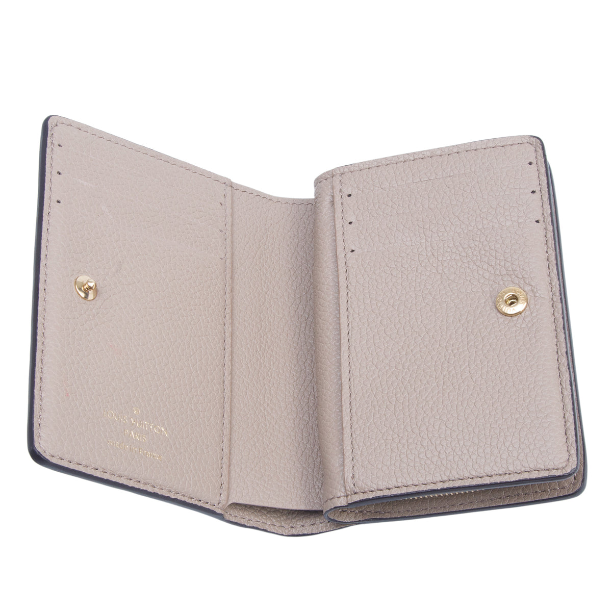 Louis Vuitton Turtledove Monogram Empreinte Leather Clea Wallet