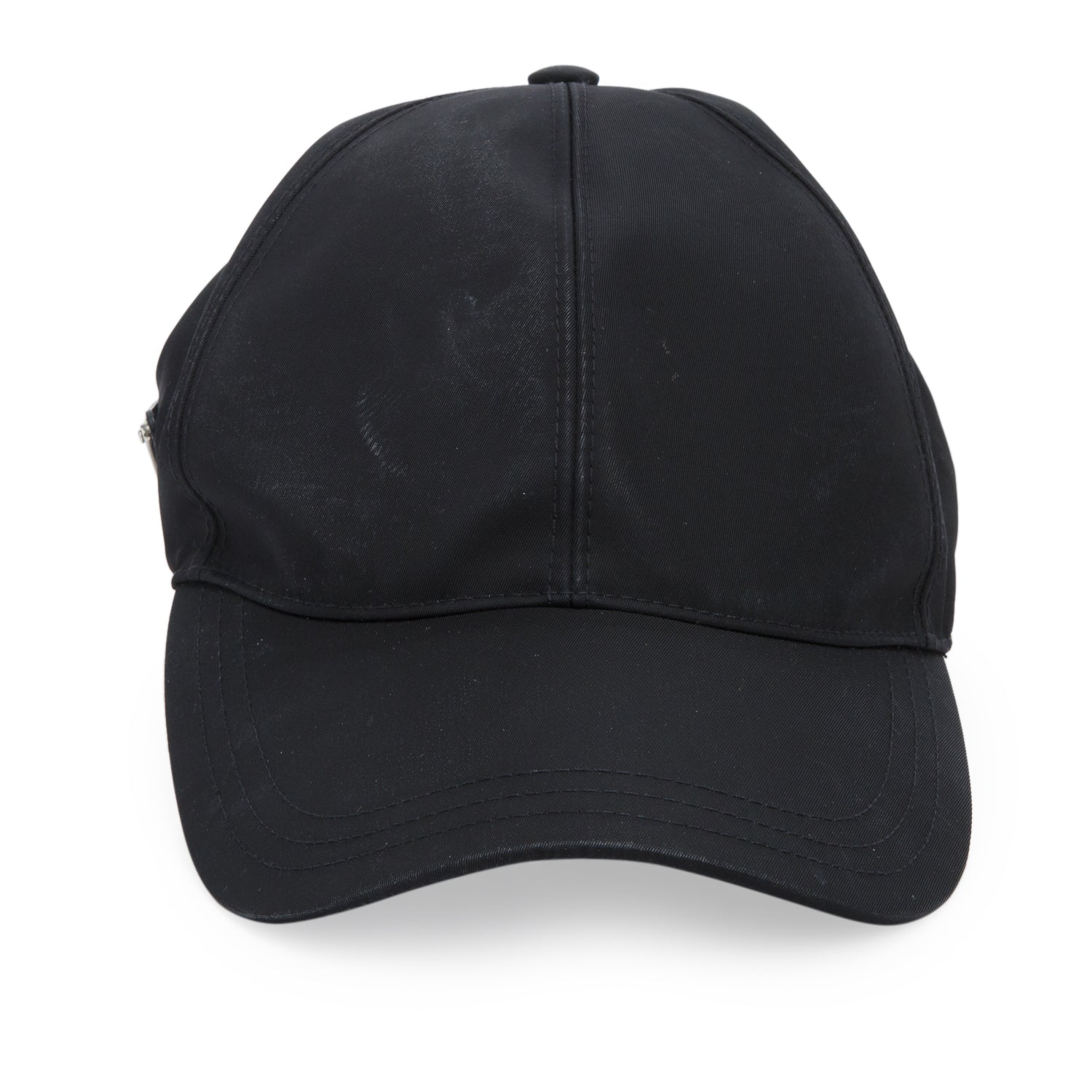 Prada Black Re-Nylon Baseball Cap, Size S