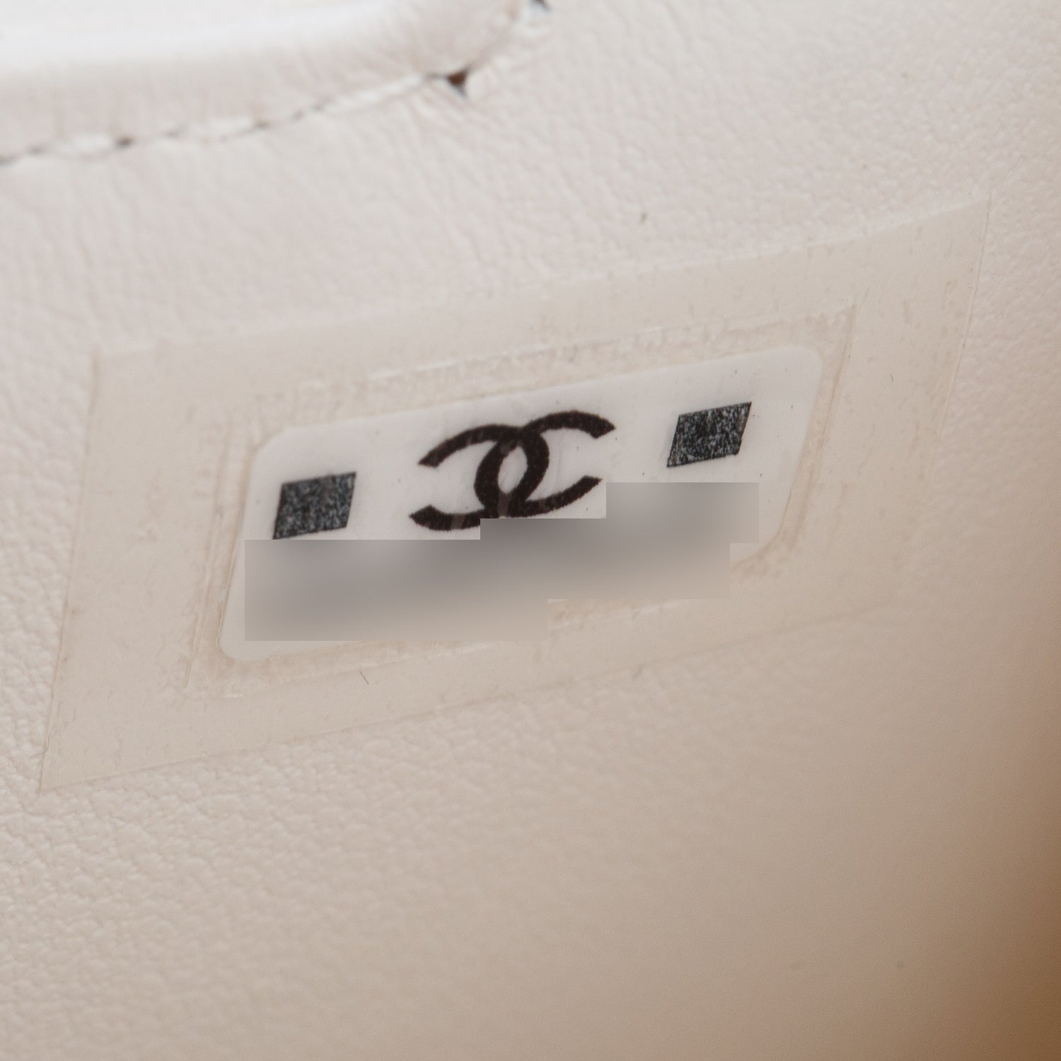 Chanel White Shiny Aged Calfskin Quilted Mini Nano Kelly Shopper w/ Box