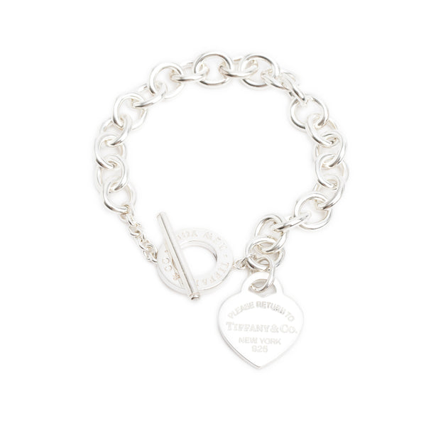 Tiffany & Co. Sterling Silver Return To Tiffany Heart Tag Charm