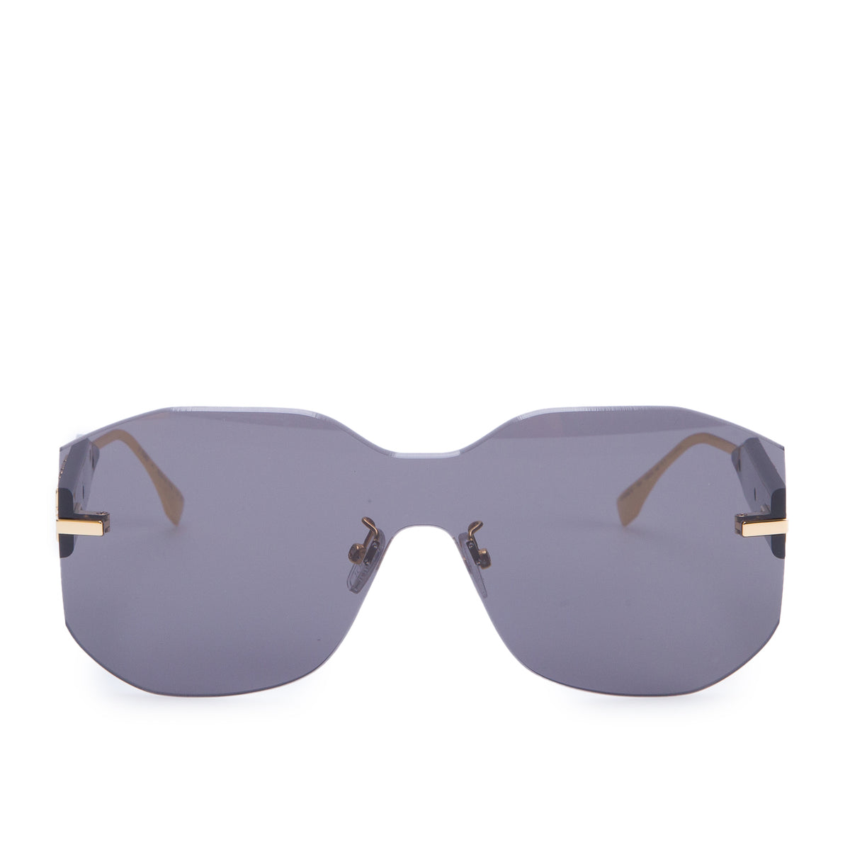 Fendi FE40067U Black Fendigraphy Shield Sunglasses w/ Box