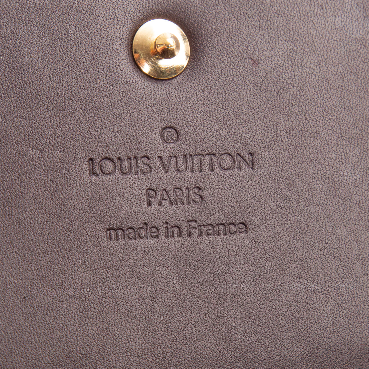 Louis Vuitton Amarante Monogram Vernis Sarah Wallet
