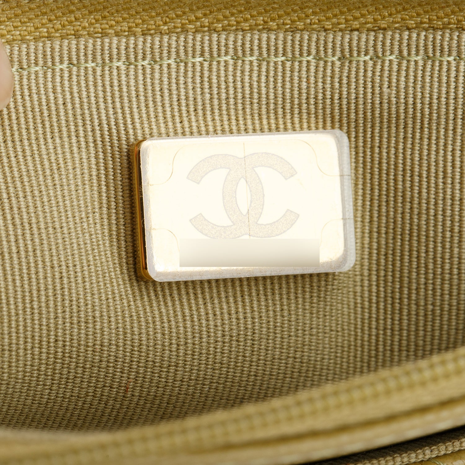 Chanel Green Caviar Quilted Classic Wallet on Chain