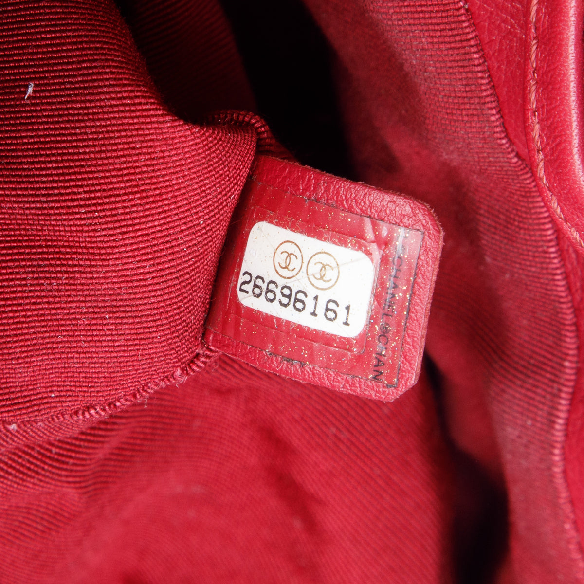 Chanel Red Lambskin Quilted Mini Urban Spirit Backpack