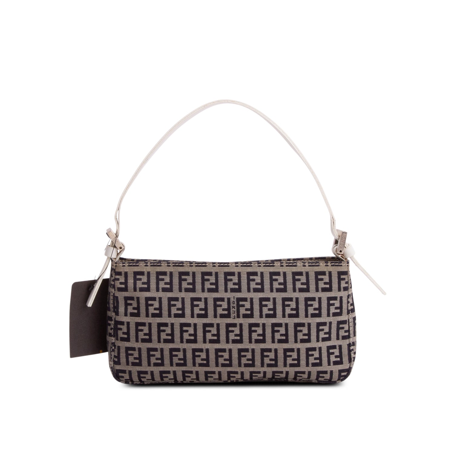 Fendi Navy Canvas Zucchino Pochette