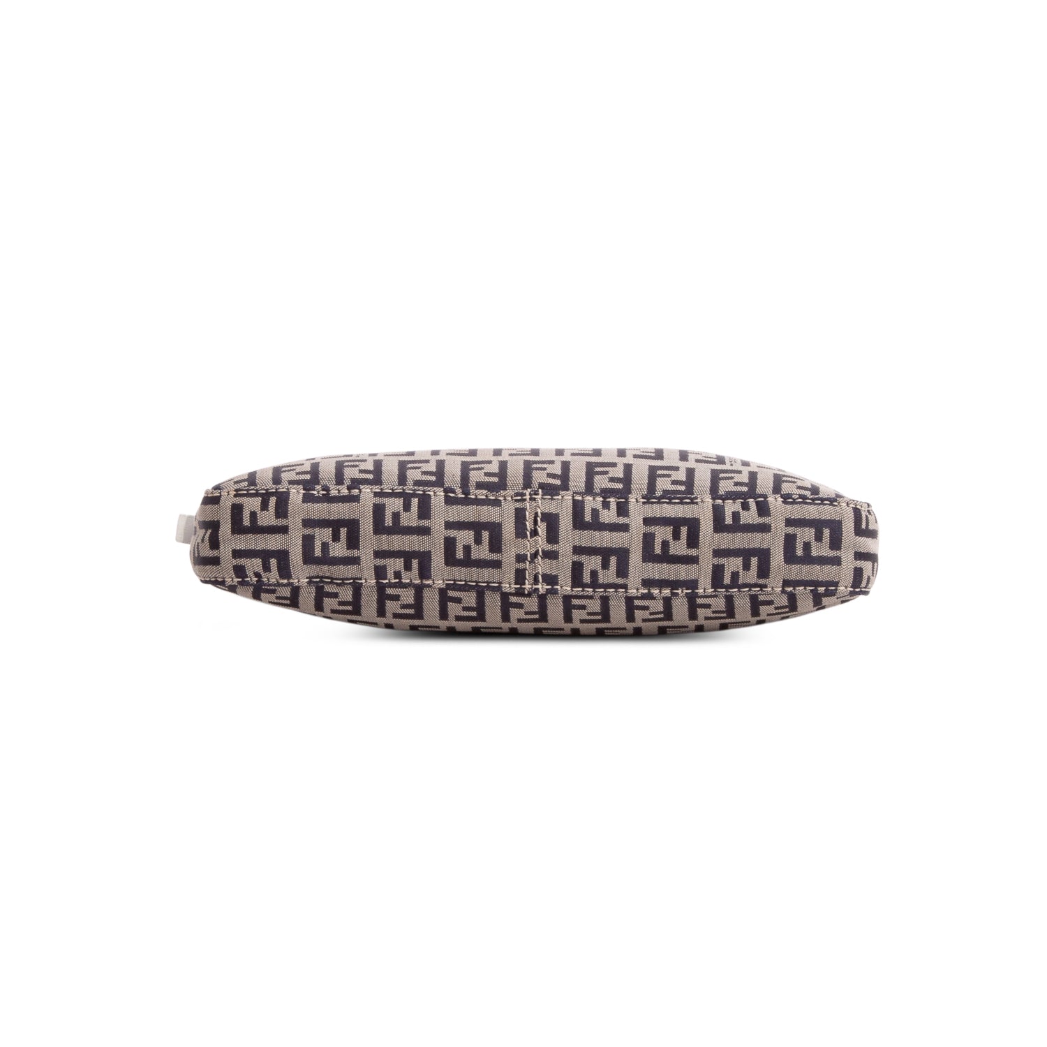 Fendi Navy Canvas Zucchino Pochette