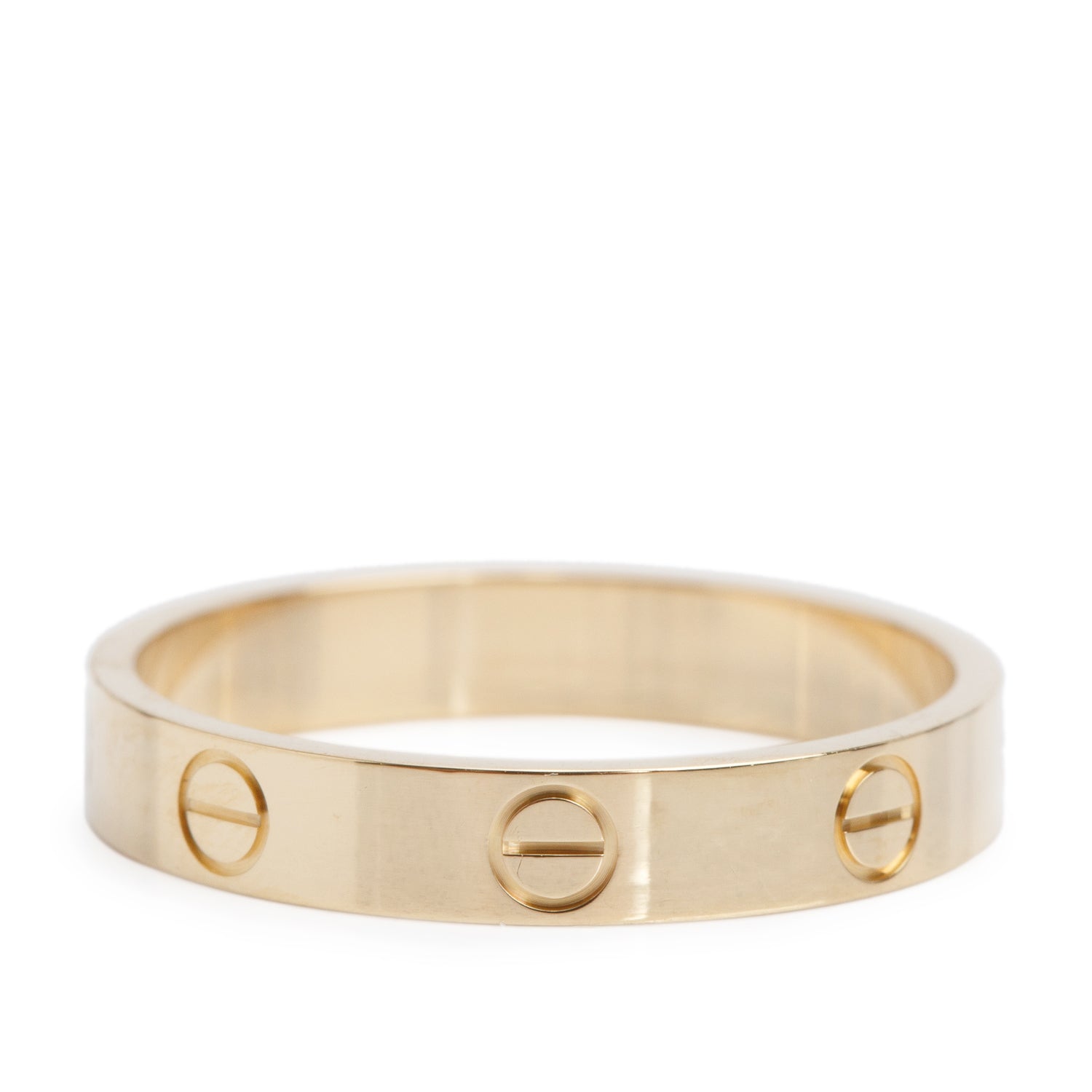 Cartier 2025 18k Yellow Gold 3.6 mm Love Wedding Band Ring, Size 59 8.75 w/ Certificate