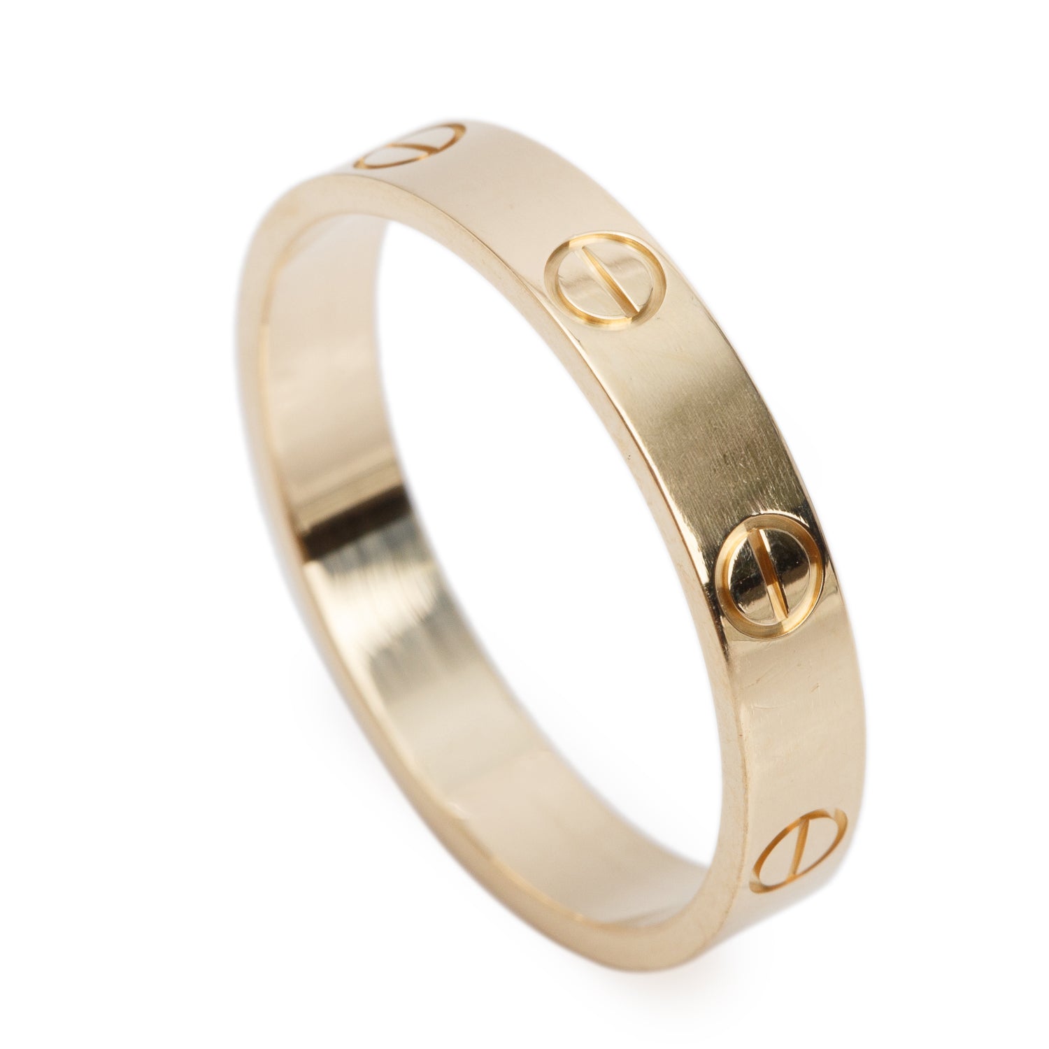 Cartier 2025 18k Yellow Gold 3.6 mm Love Wedding Band Ring, Size 59 8.75 w/ Certificate