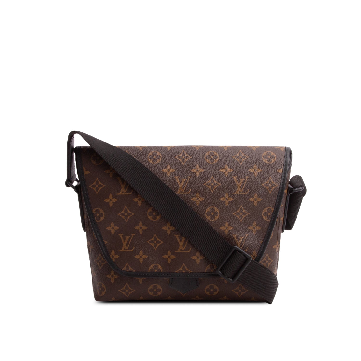 Louis Vuitton Monogram Macassar Magnetic Messenger Bag