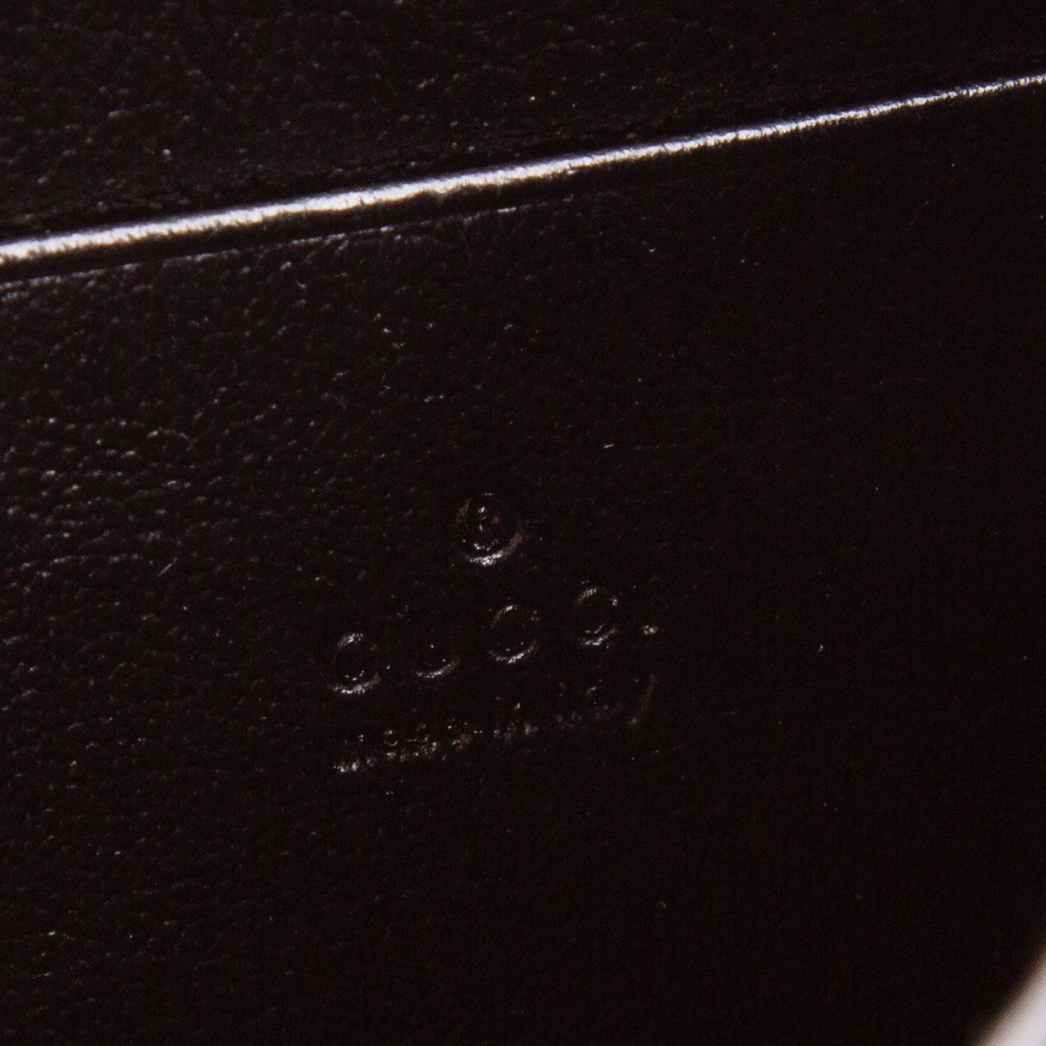 Gucci Beige/Black Leather GG Marmont Torchon Chain Wallet