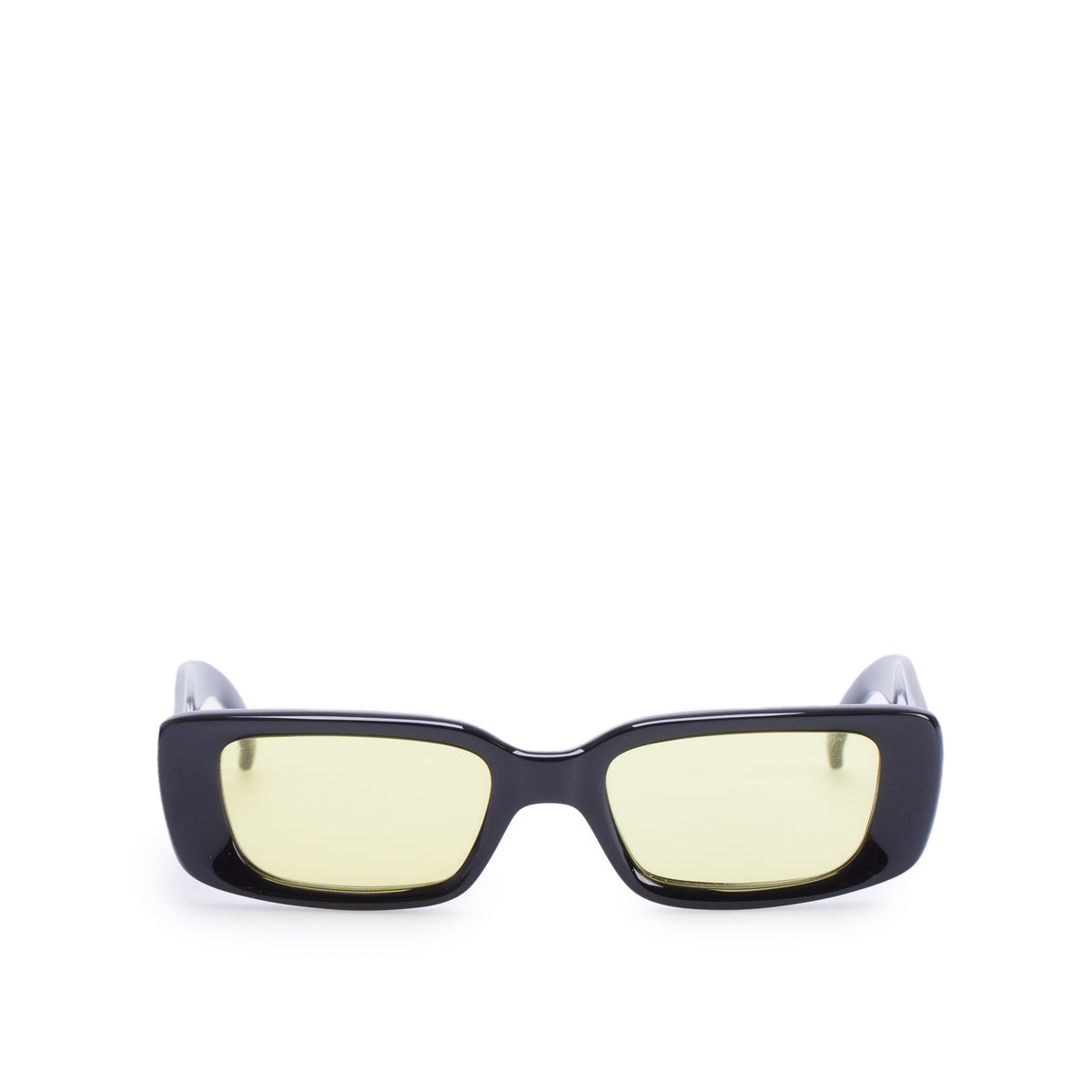 Gucci Vintage GG 2409/N/S  Black Acetate Interlocking G Rectangle Sunglasses w/ Case