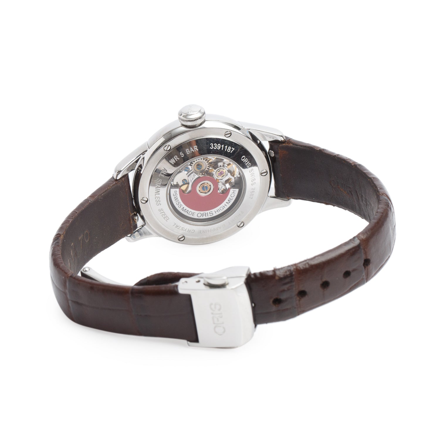 Oris Two-Tone Stainless Steel Artelier Skeleton 31 MM Automatic Watch