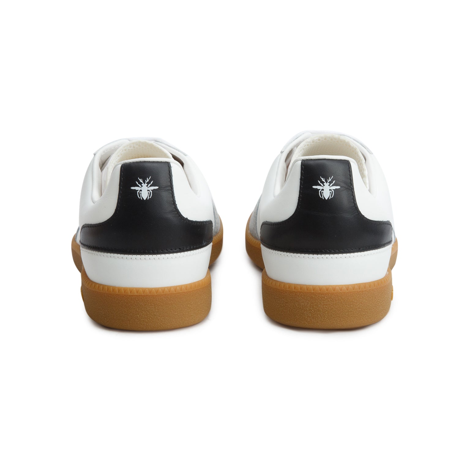 Christian Dior White/Grey/Black Leather Suede B01 Matchpoint Sneakers, Size 39 w/ Box