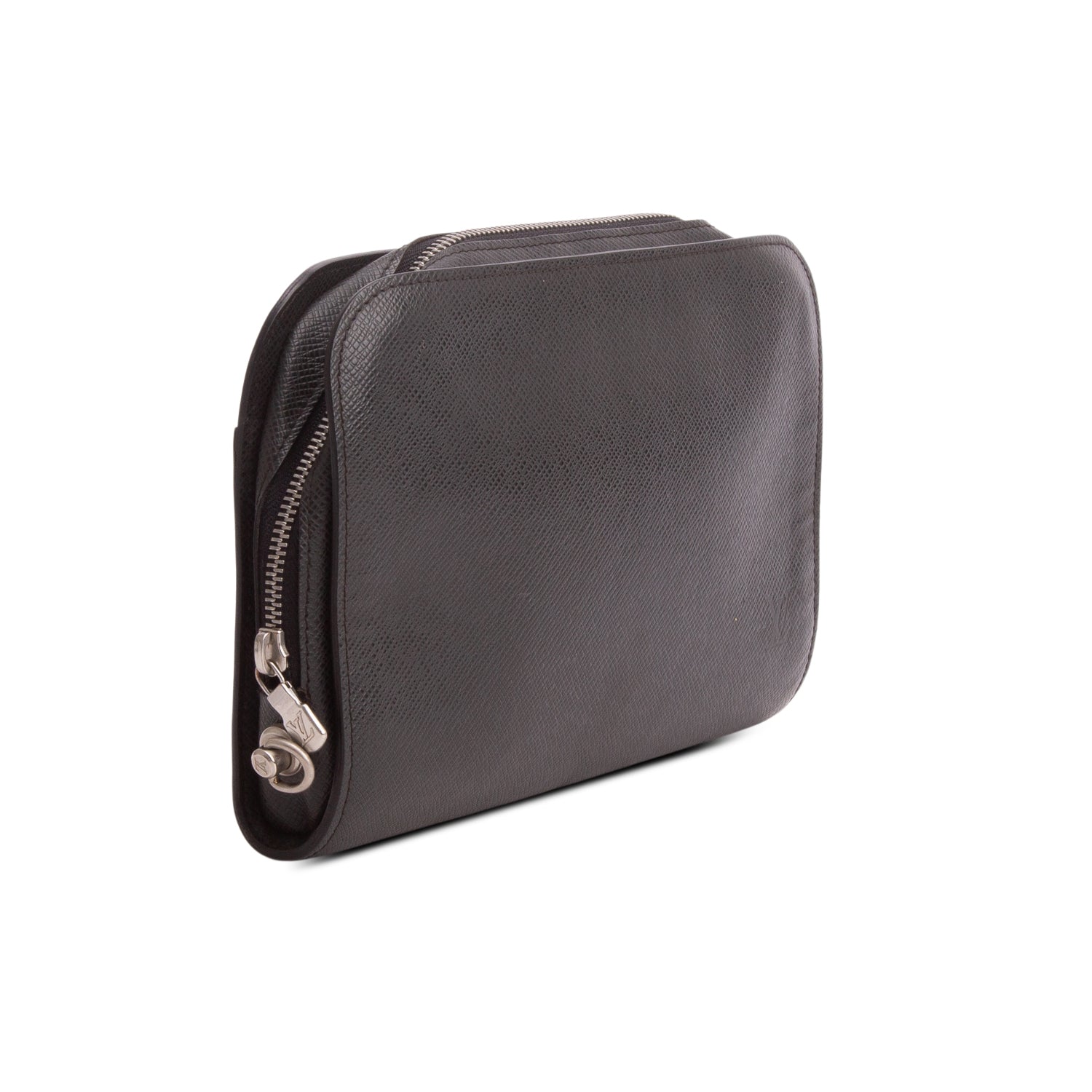 Louis Vuitton Black Taiga Baikal Pochette