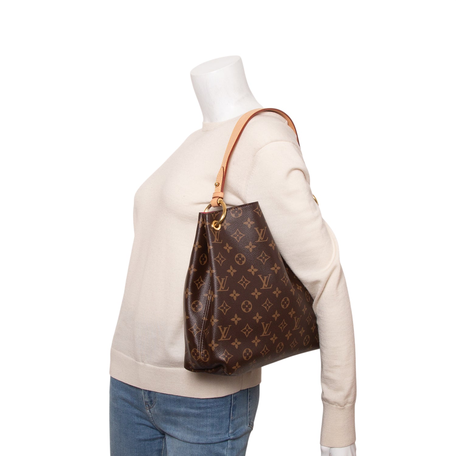 Louis Vuitton Monogram Graceful PM w/ Box