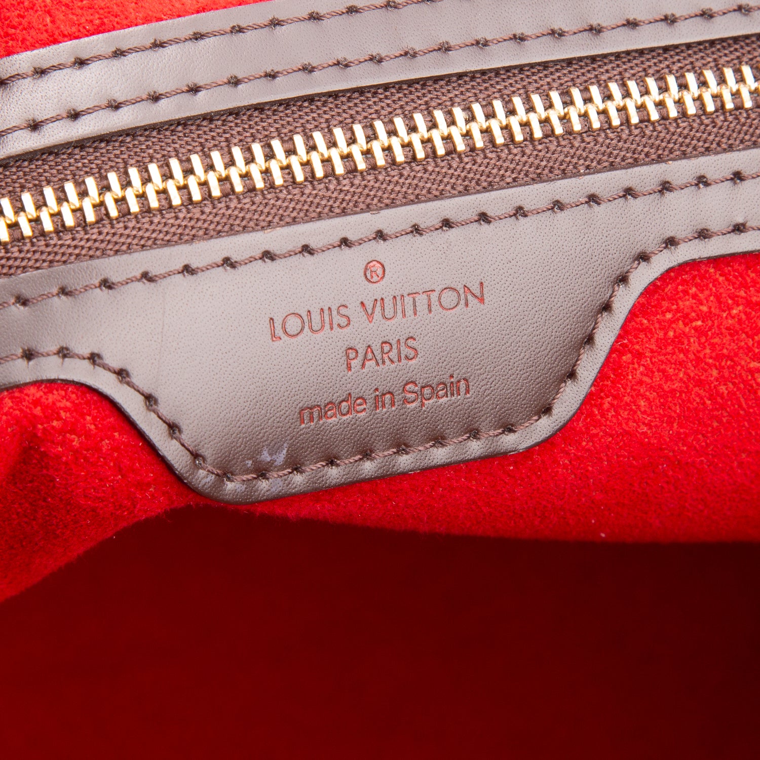 Louis Vuitton Damier Ebene Hampstead PM w/ Receipt