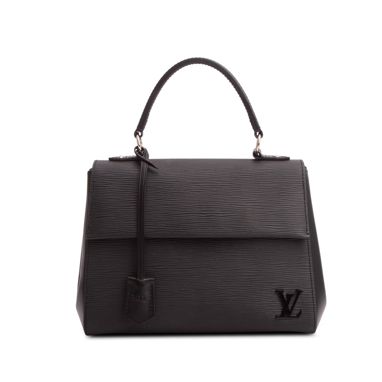 Louis Vuitton Black Epi Leather Cluny BB w/ Strap