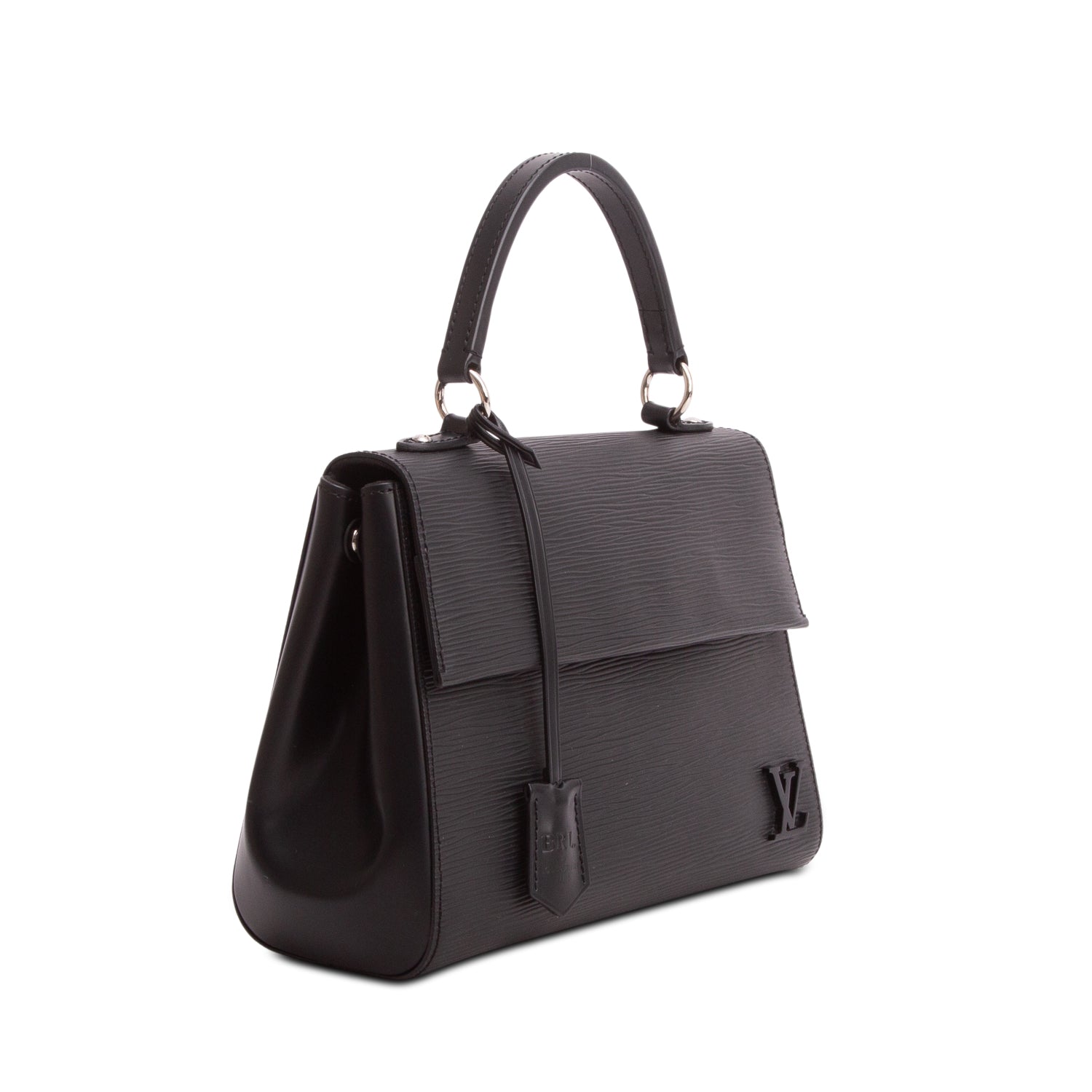 Louis Vuitton Black Epi Leather Cluny BB w/ Strap
