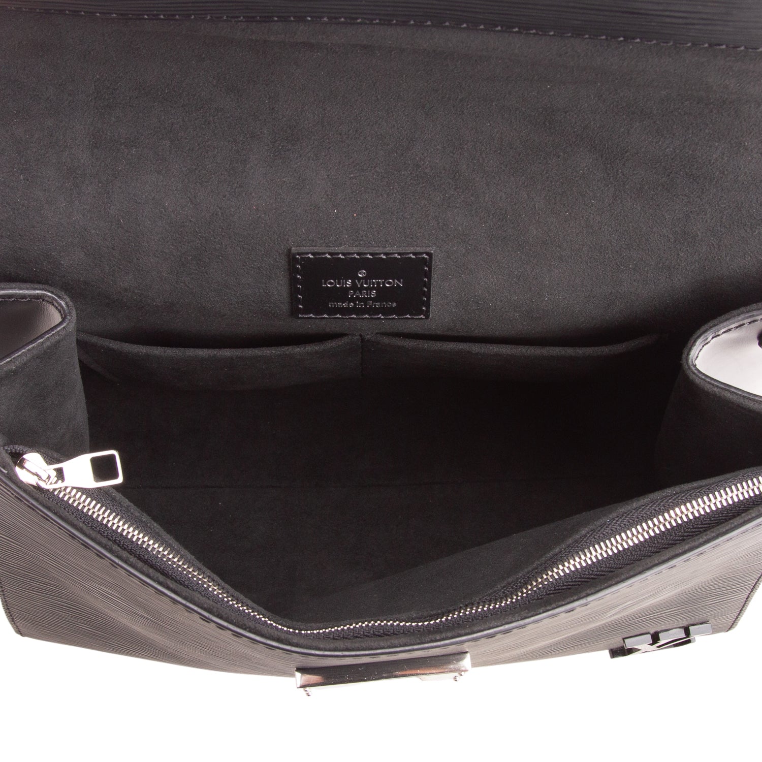 Louis Vuitton Black Epi Leather Cluny BB w/ Strap