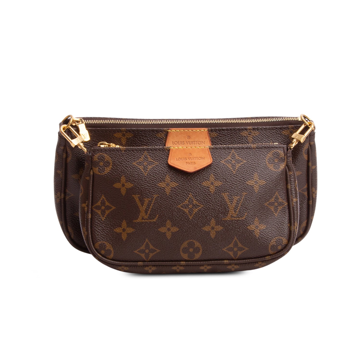 Louis Vuitton Monogram Multi Pochette Accessories w/ Box & Straps