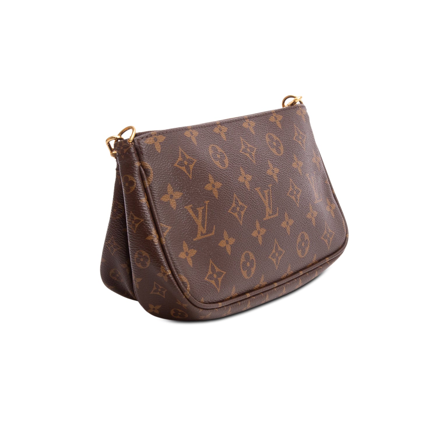 Louis Vuitton Monogram Multi Pochette Accessories w/ Box & Straps
