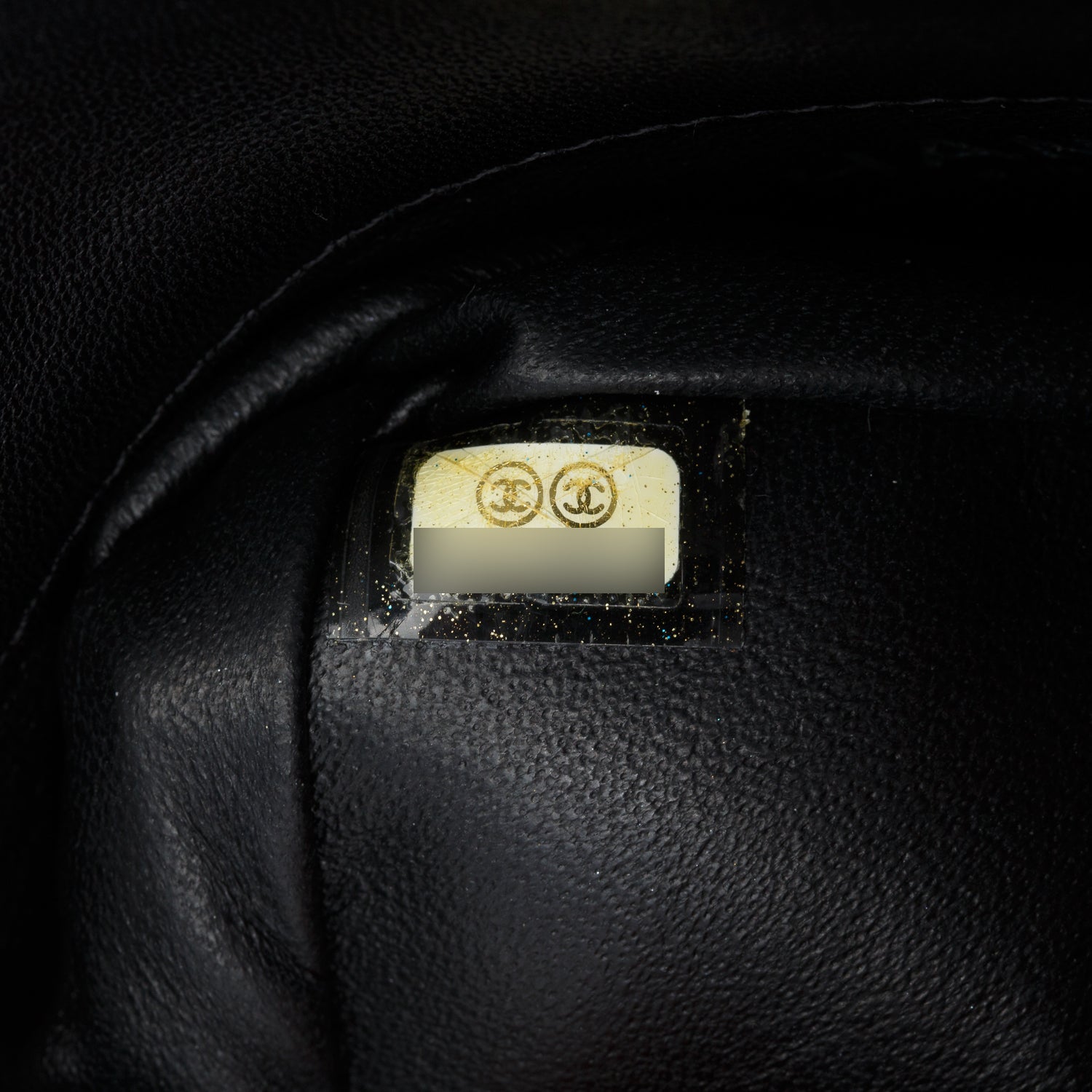 Chanel Black Lambskin Quilted Extra Mini Rectangular Flap