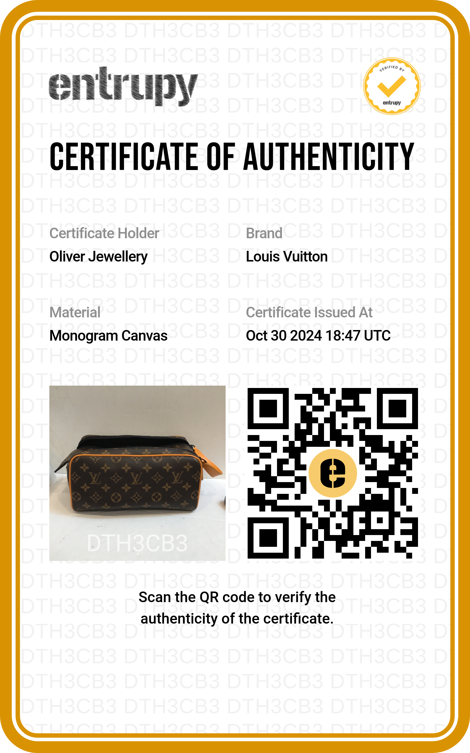 Louis Vuitton 2023 Monogram Macassar Dopp Kit Toilet Pouch w/ Box