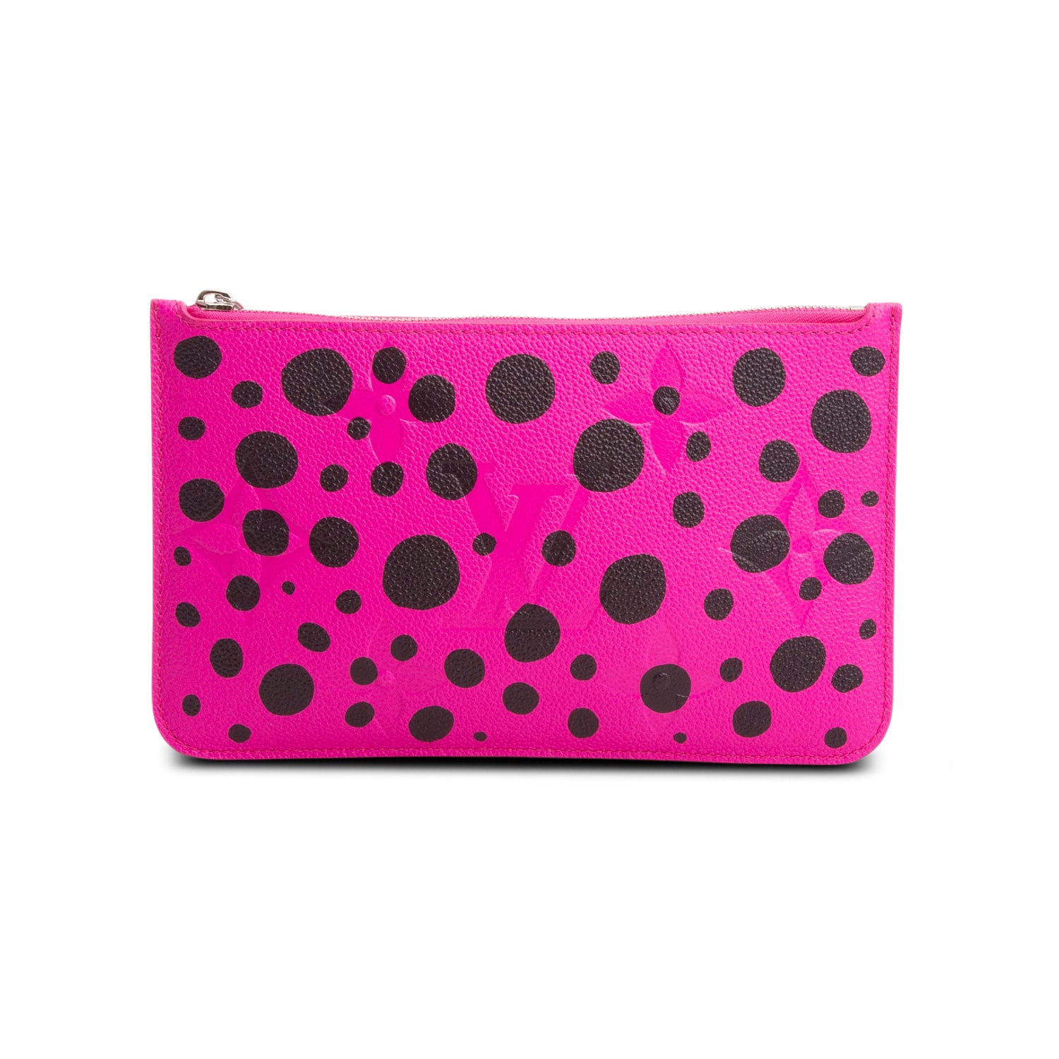 Louis Vuitton x Yayoi Kusama 2023 Pink Giant Empreinte Infinity Dots Neverfull Pouch