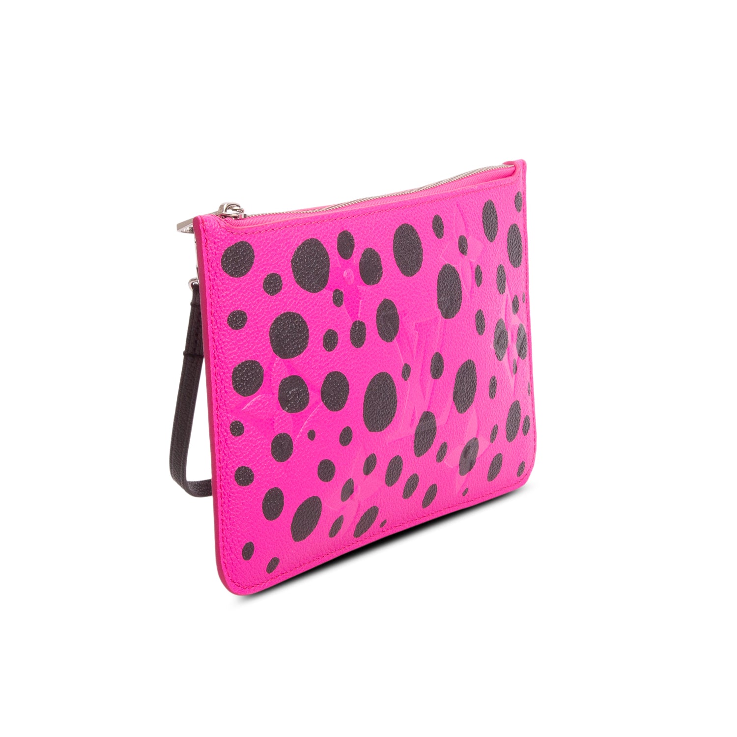 Louis Vuitton x Yayoi Kusama 2023 Pink Giant Empreinte Infinity Dots Neverfull Pouch