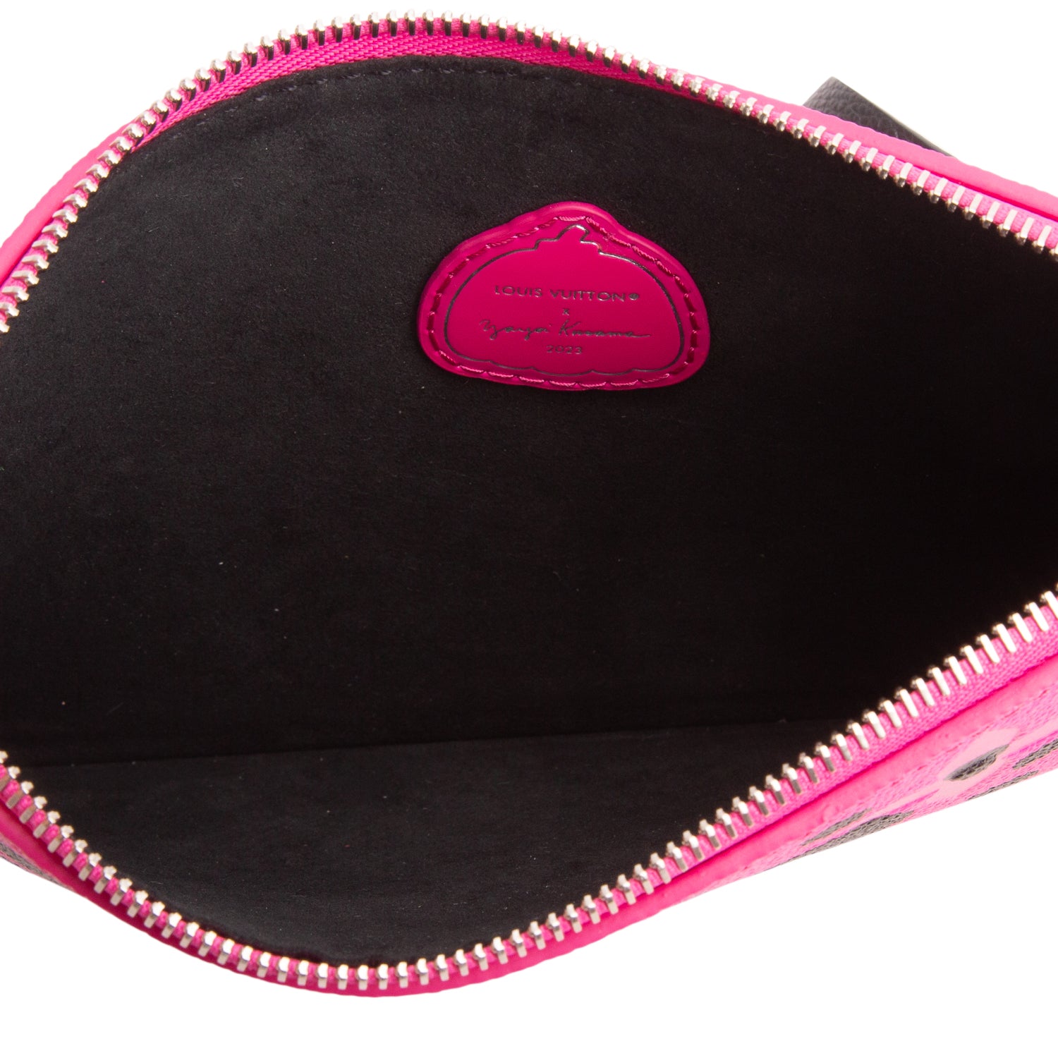Louis Vuitton x Yayoi Kusama 2023 Pink Giant Empreinte Infinity Dots Neverfull Pouch