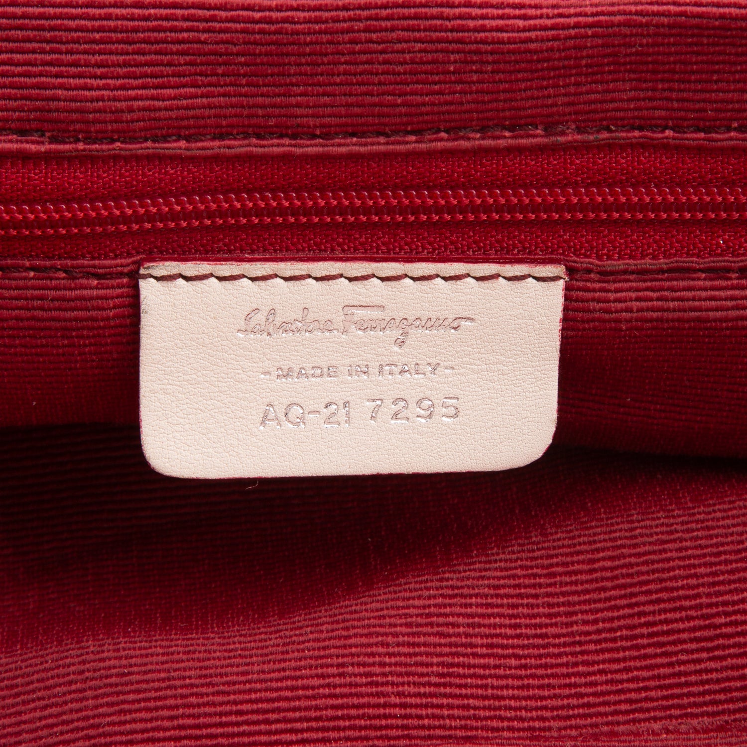 Ferragamo Pink Canvas Gancini Top Handle Bag