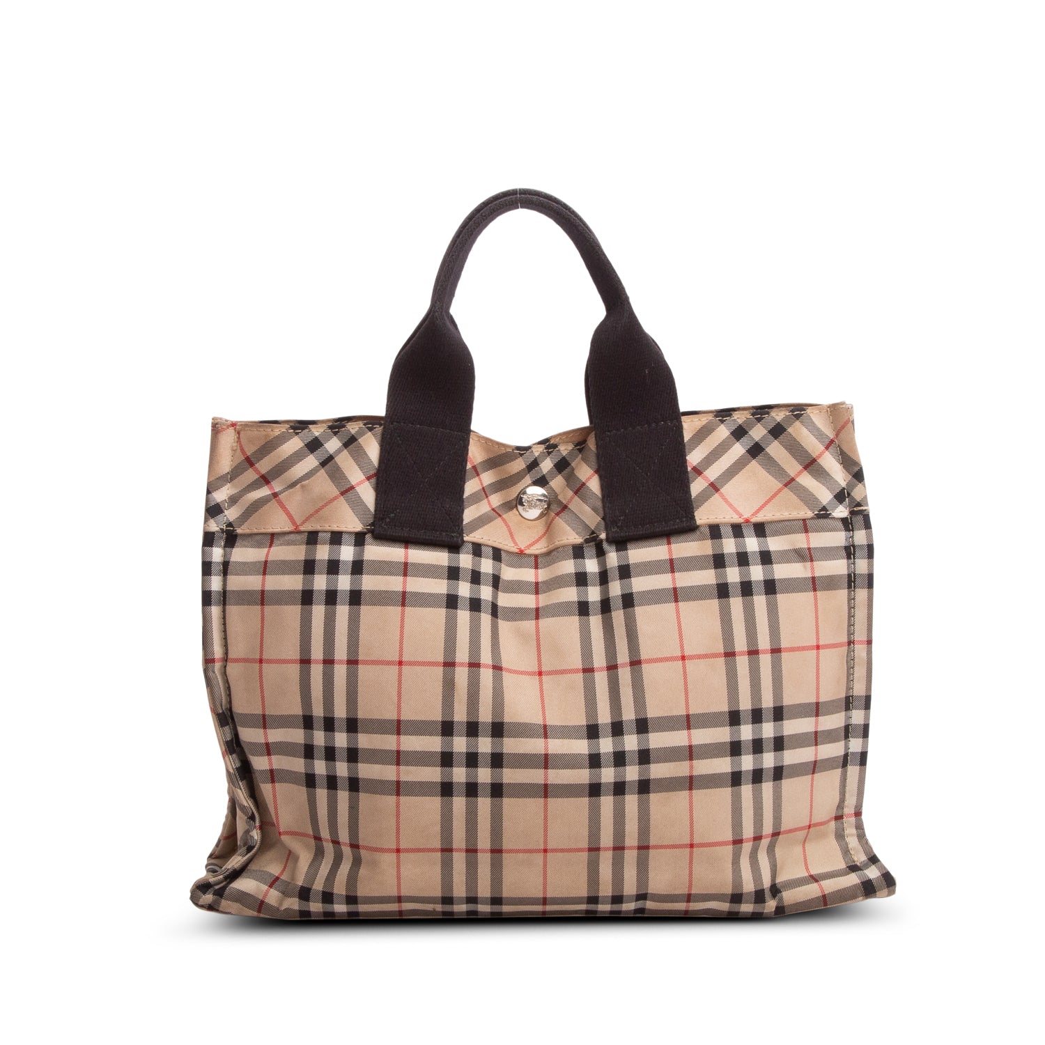 Burberry Vintage Check Nylon Mini Tote