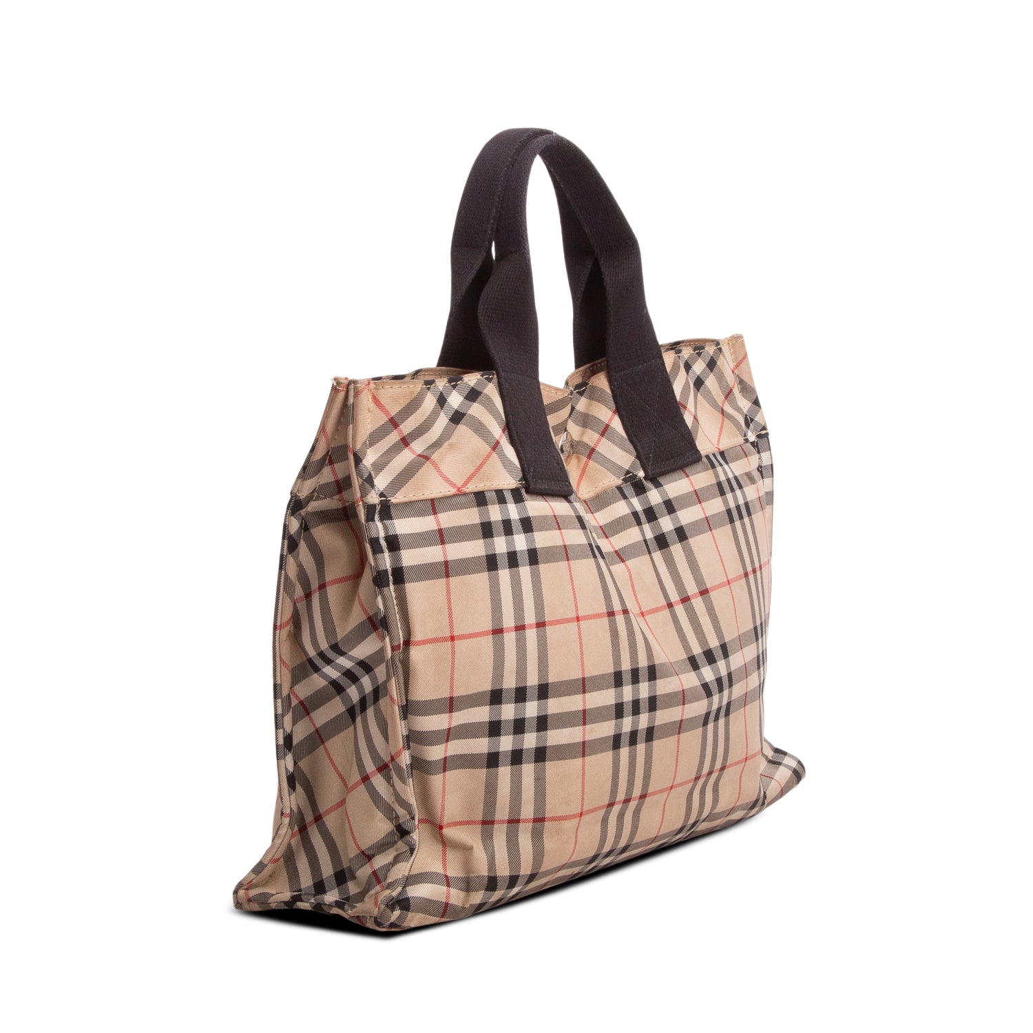 Burberry Vintage Check Nylon Mini Tote