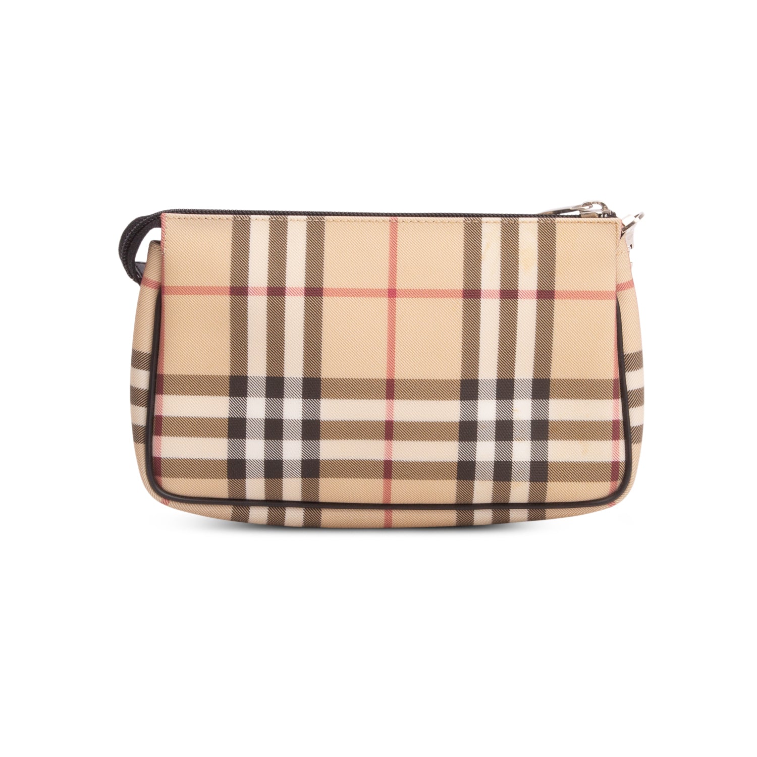 Burberry Nova Check Canvas Shoulder Bag
