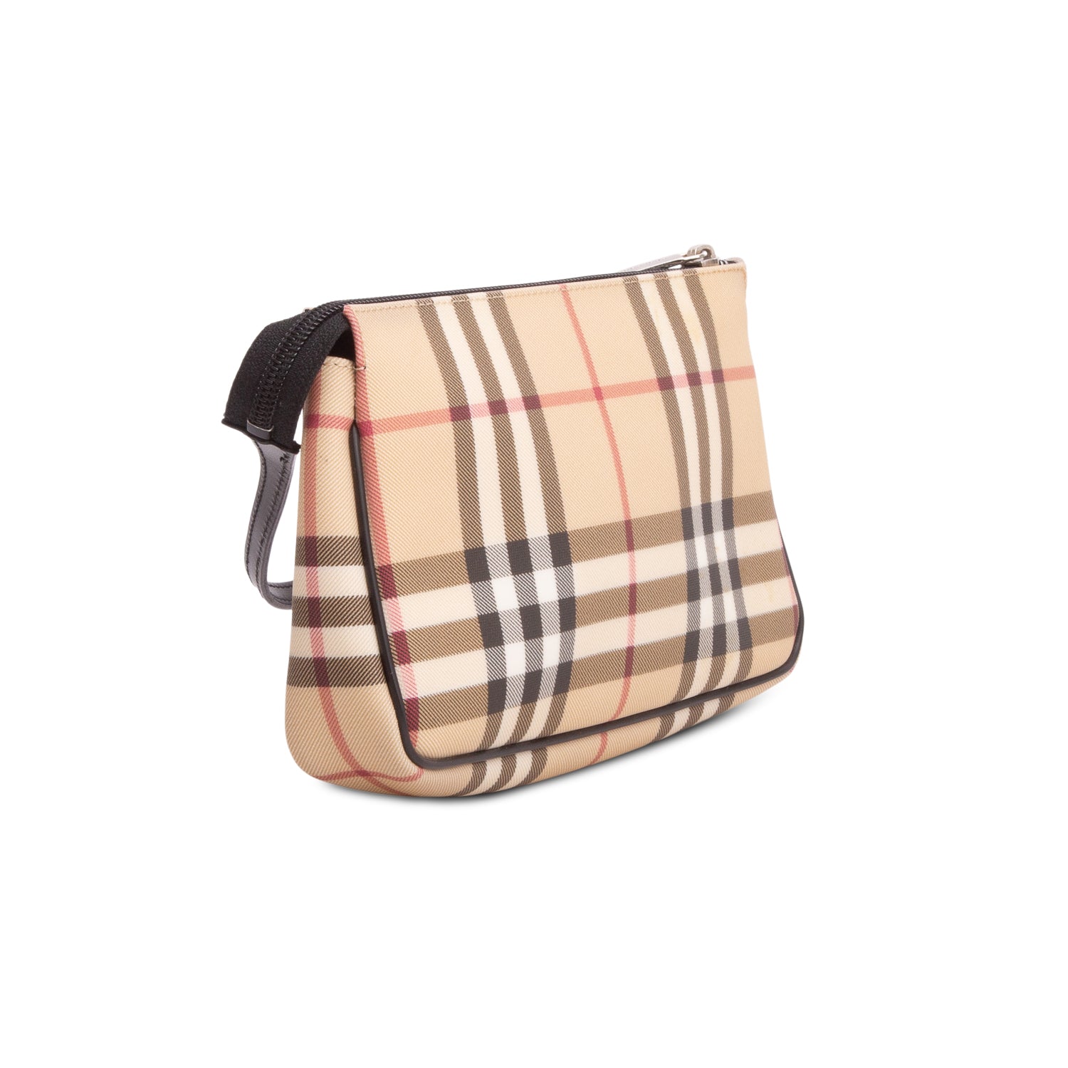 Burberry Nova Check Canvas Shoulder Bag