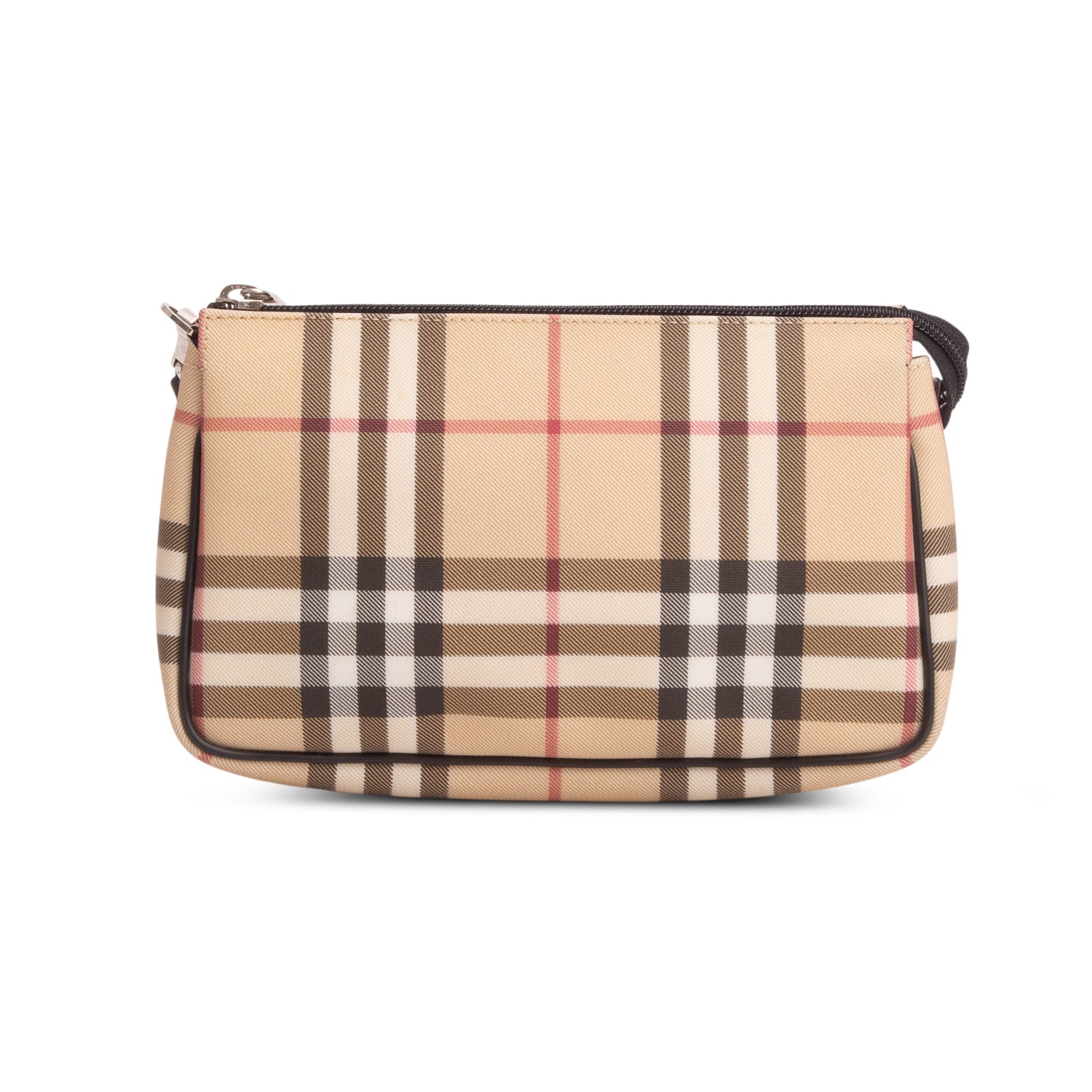 Burberry Nova Check Canvas Shoulder Bag