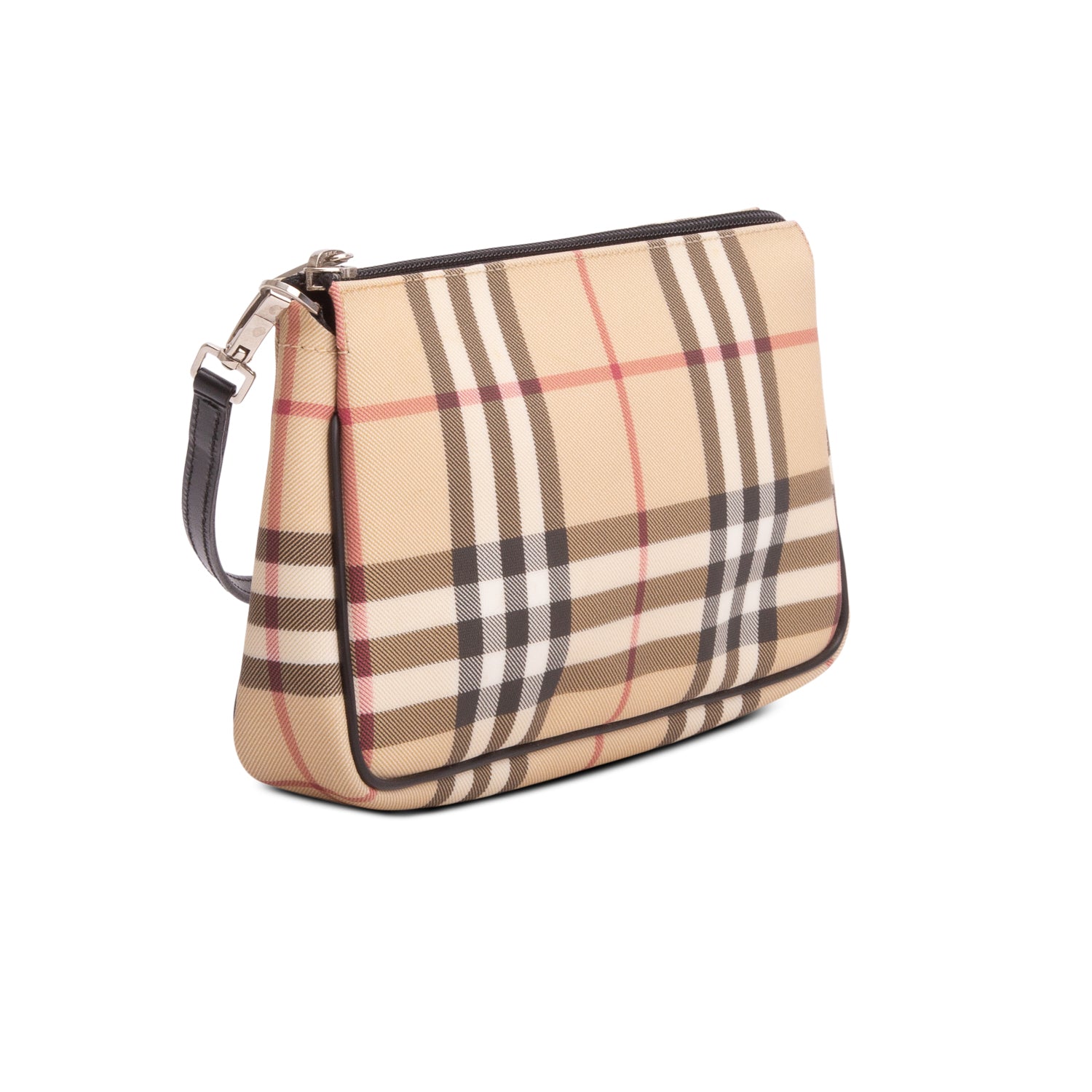 Burberry Nova Check Canvas Shoulder Bag