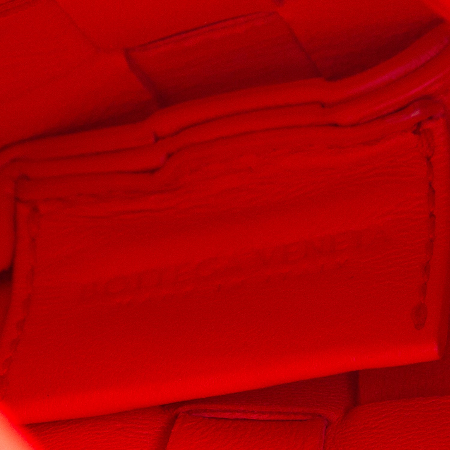 Bottega Veneta Red Nappa Intrecciato Mini Sardine Bag