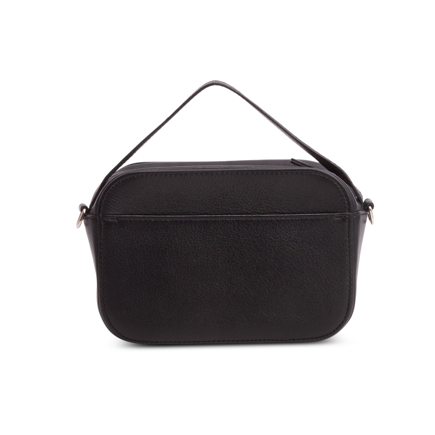 Balenciaga Black Grained Calfskin XS Everyday Camera Bag