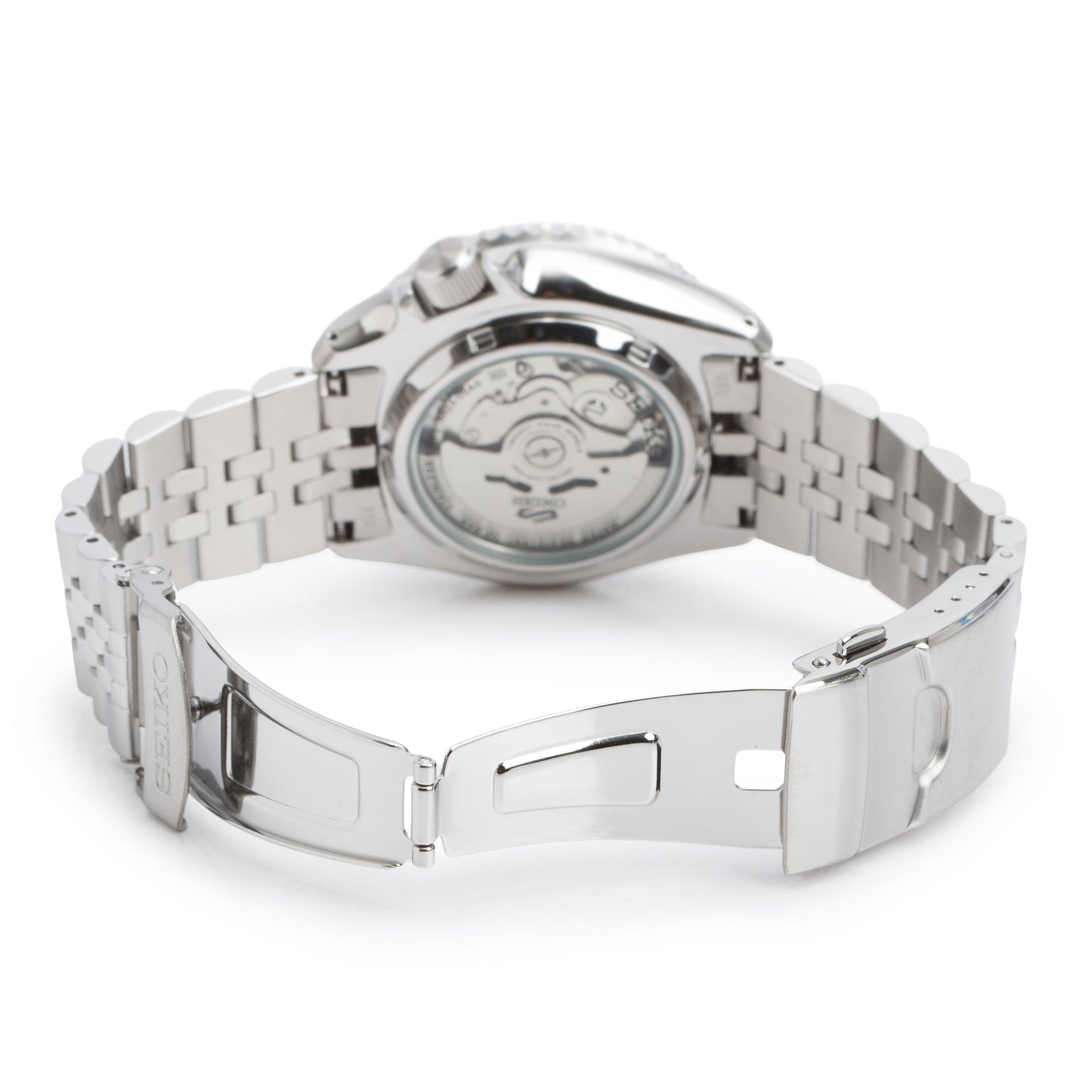 Seiko 2026 Stainless Steel Seiko 5 Sports Series 42 MM Automatic GMT Watch Green Dial SSK035K1 w/ Box & Papers