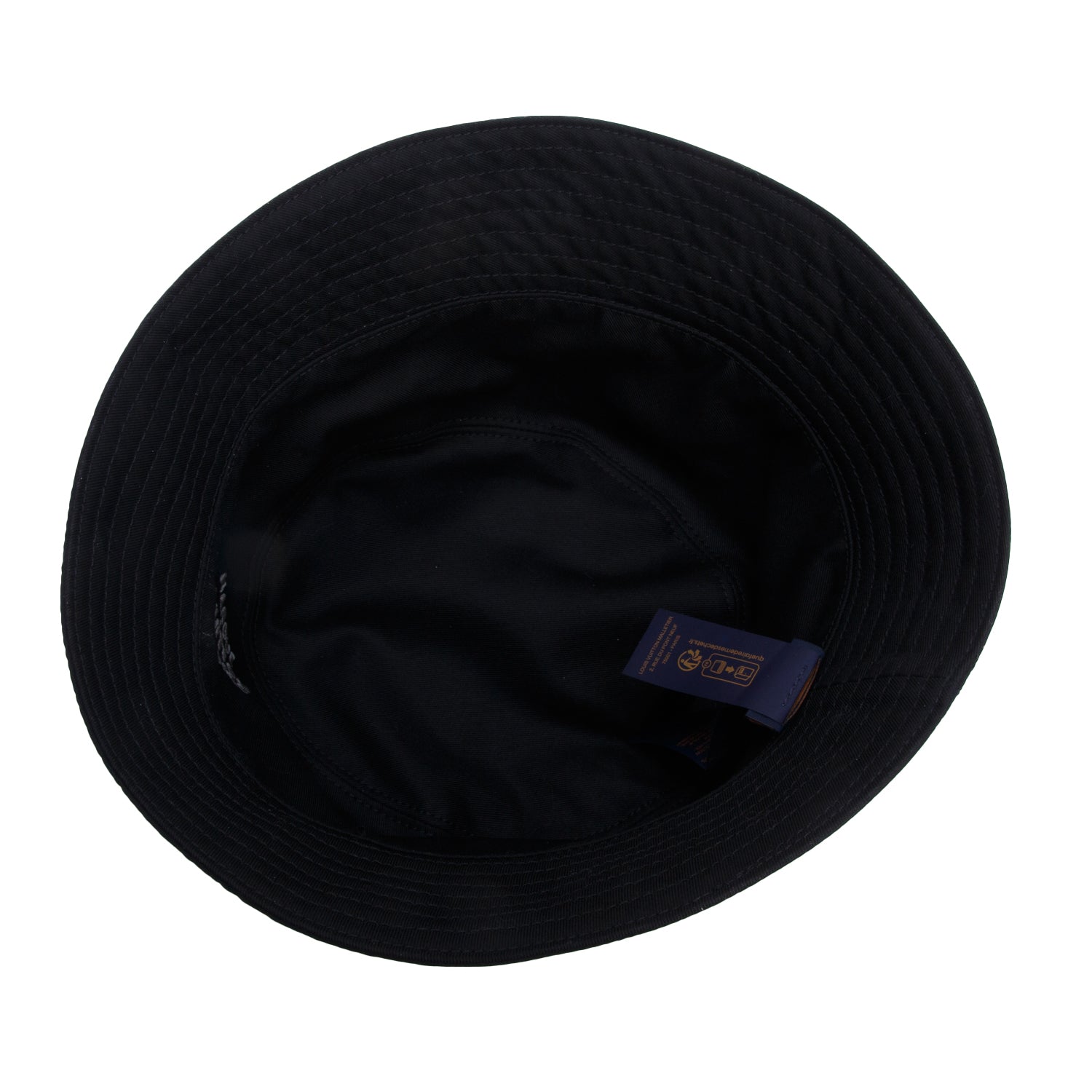 Louis Vuitton 2026 Black Nylon Monogram Blast Bucket Hat, Size L w/ Box & Receipt