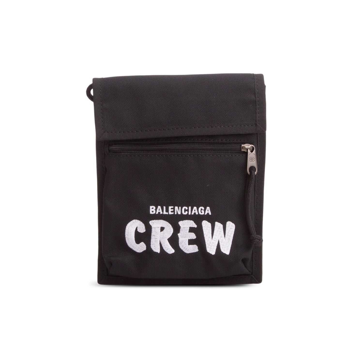 Balenciaga Black Canvas Explorer Pouch