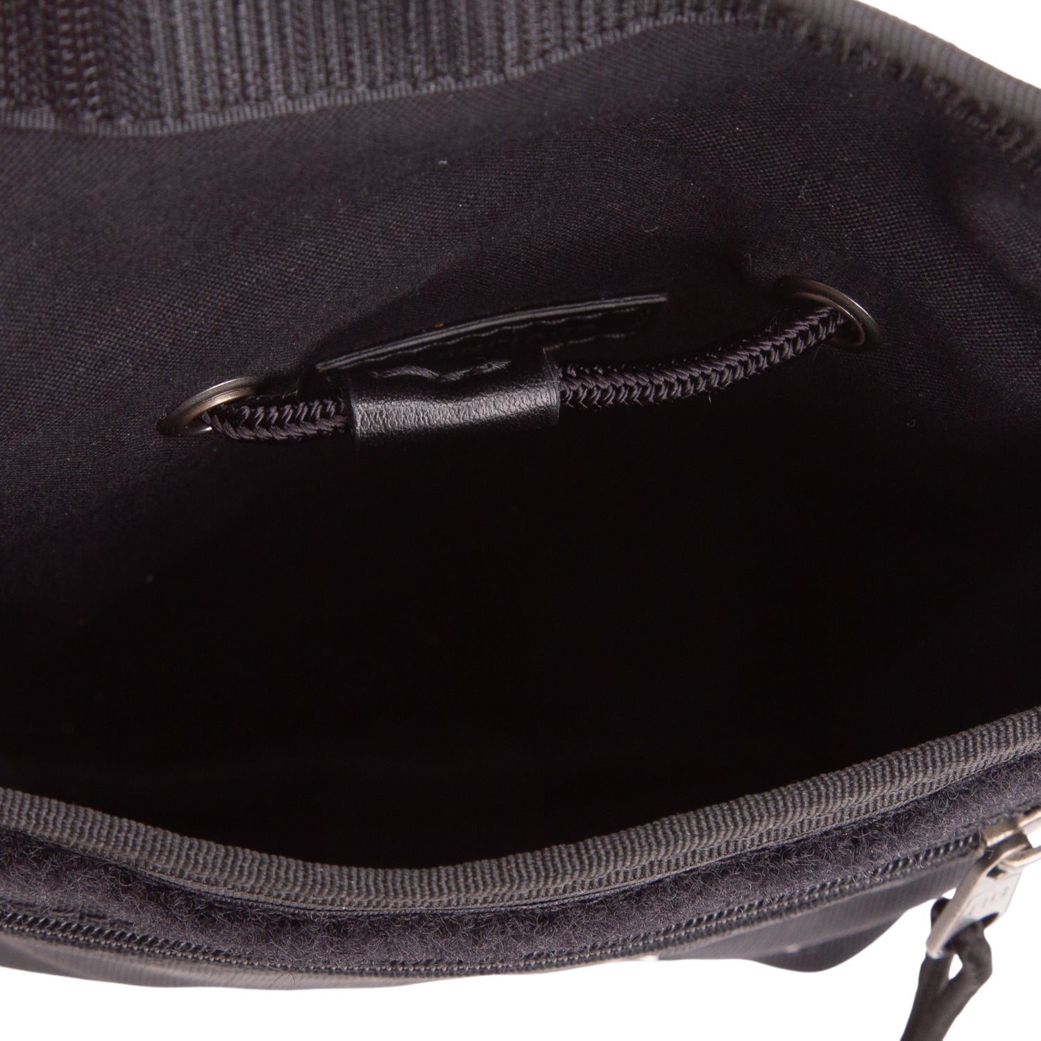 Balenciaga Black Canvas Explorer Pouch