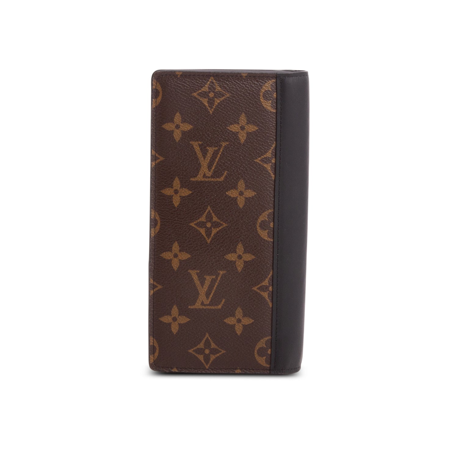 Louis Vuitton 2022 Monogram Macassar Brazza Wallet w/ Box & Receipt