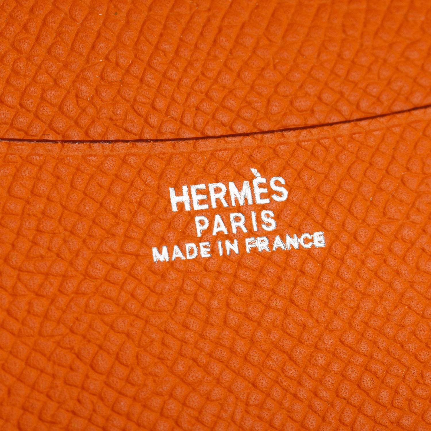 Hermes Orange Swift Leather Globe-Trotter Agenda Cover w/ Box