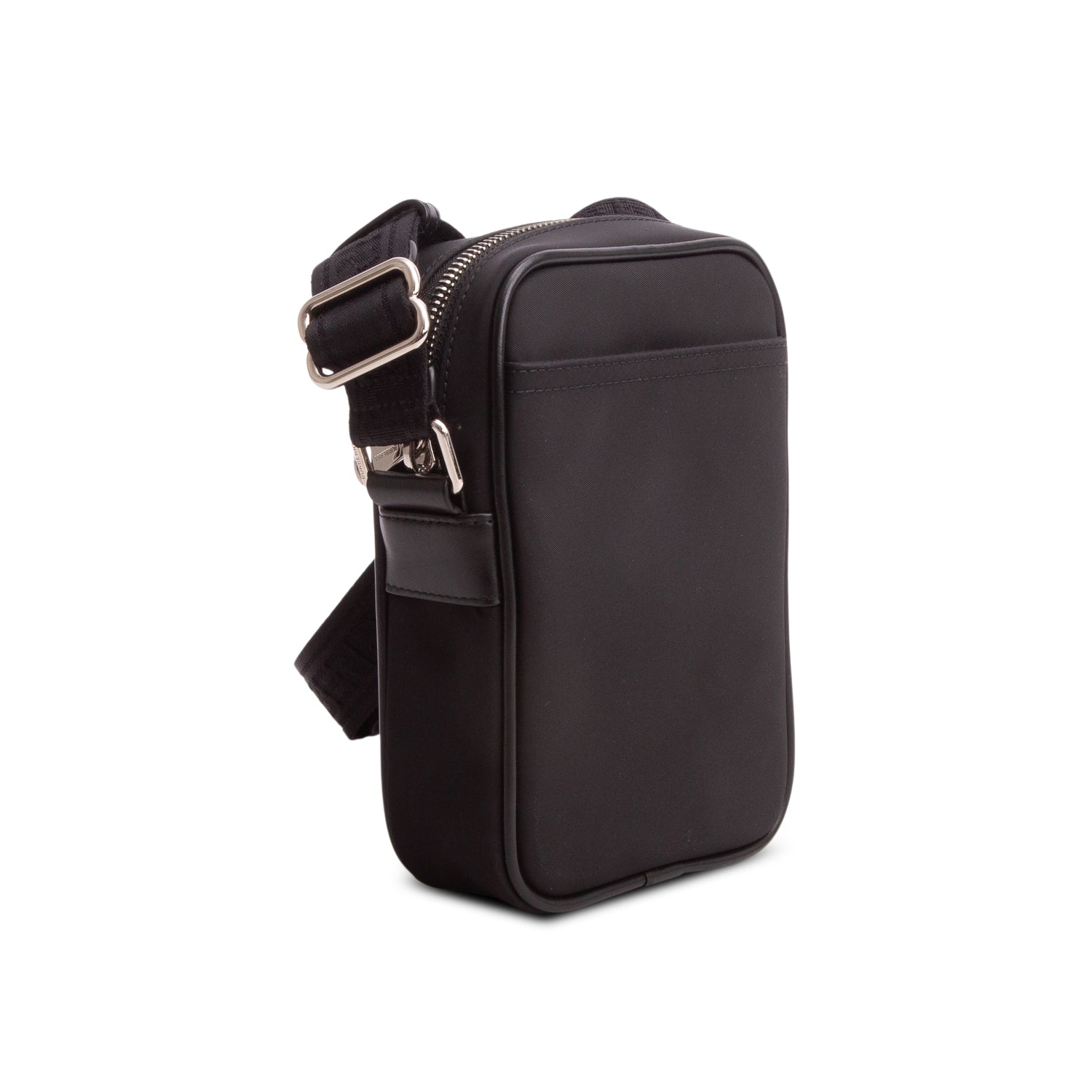 Burberry Black Nylon Logo Vertical Paddy Bag