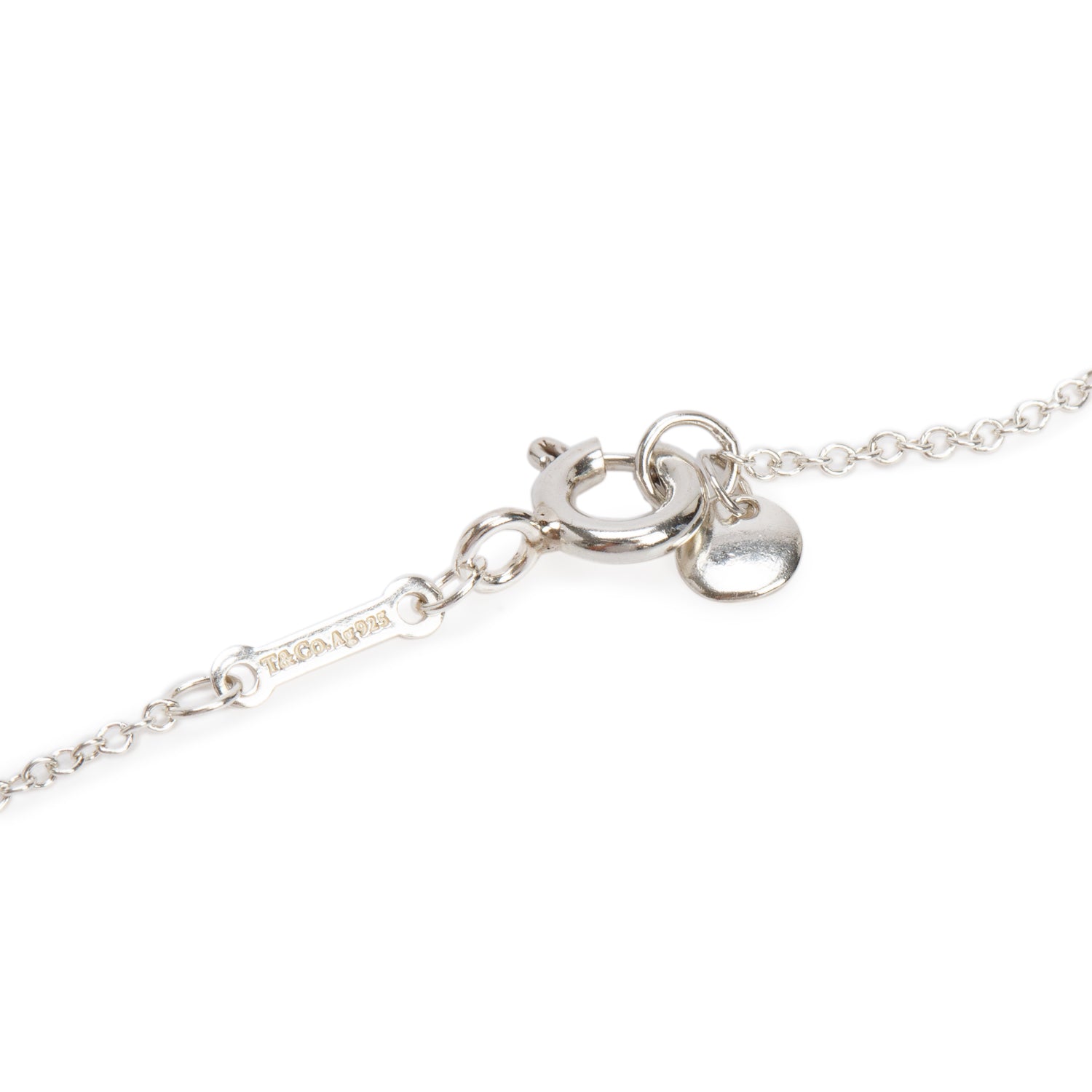 Tiffany & Co. Paloma Picasso Sterling Silver Graffiti Arrow Pendant Necklace