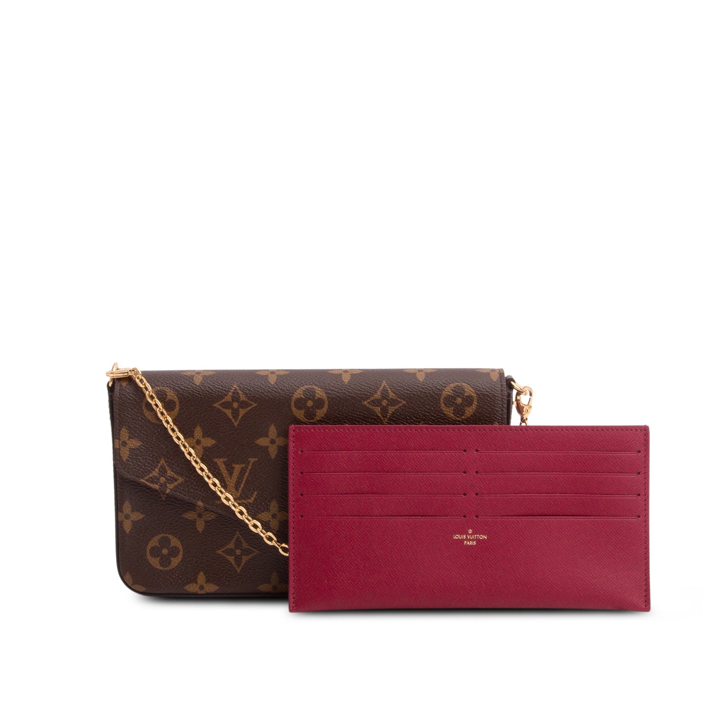 Louis Vuitton Monogram Felicie Pochette w/ Insert