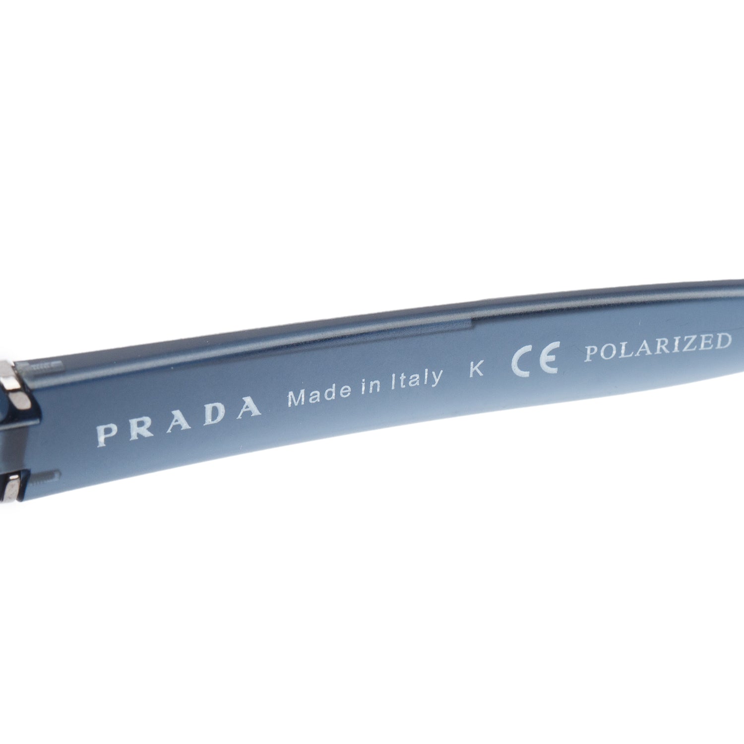 Prada SPS 04P Black Rectangle Sport Sunglasses